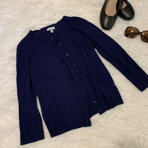 Classic Blue Cardigan